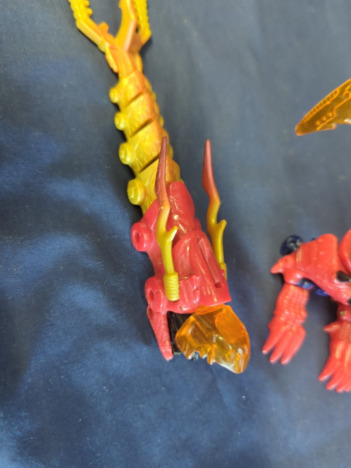 Transformers Beast Wars Transmetal Megatron Dragon Used Incomplete (Parts)