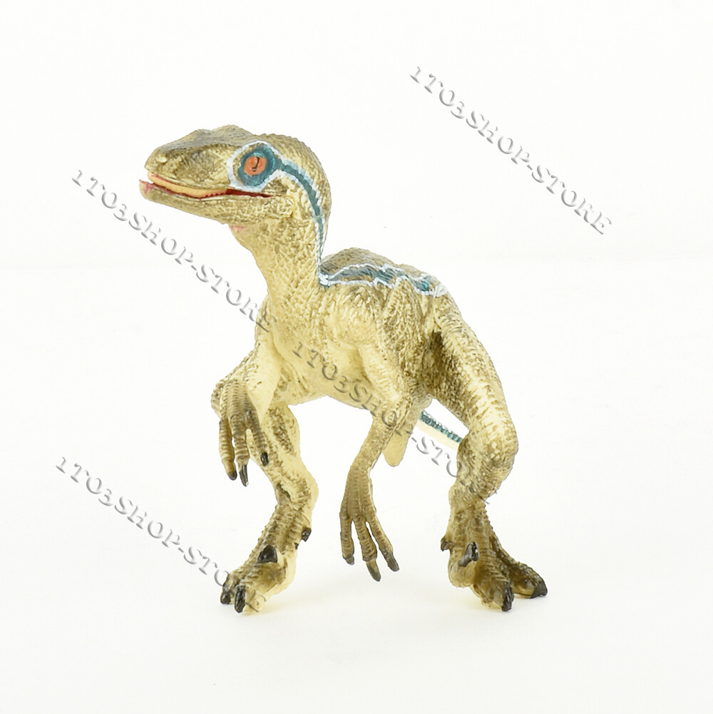 Jurassic Dinosaur Realistic Model Velociraptor Raptor Figure For Kids Dino Toy