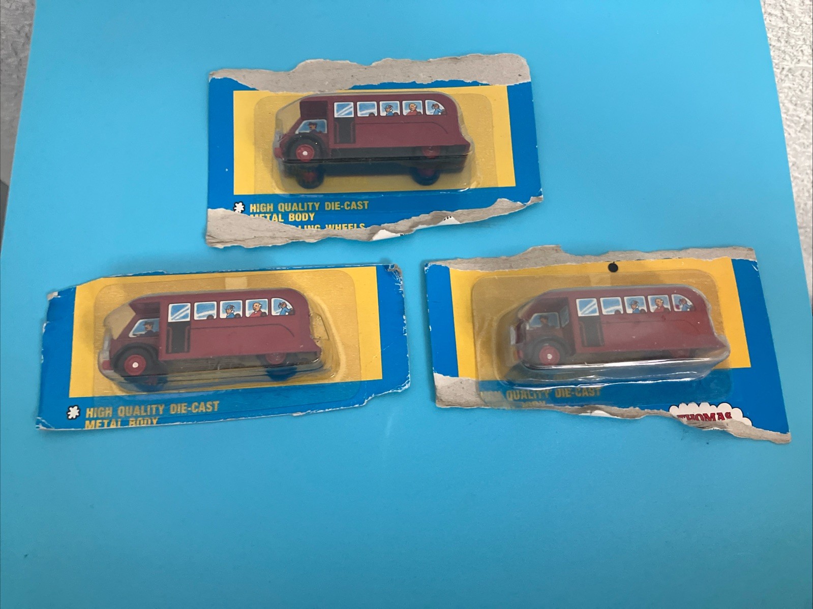 ERTL Thomas The Tank Engine & Friends BERTIE the BUS 1989 – Train New in Box X3