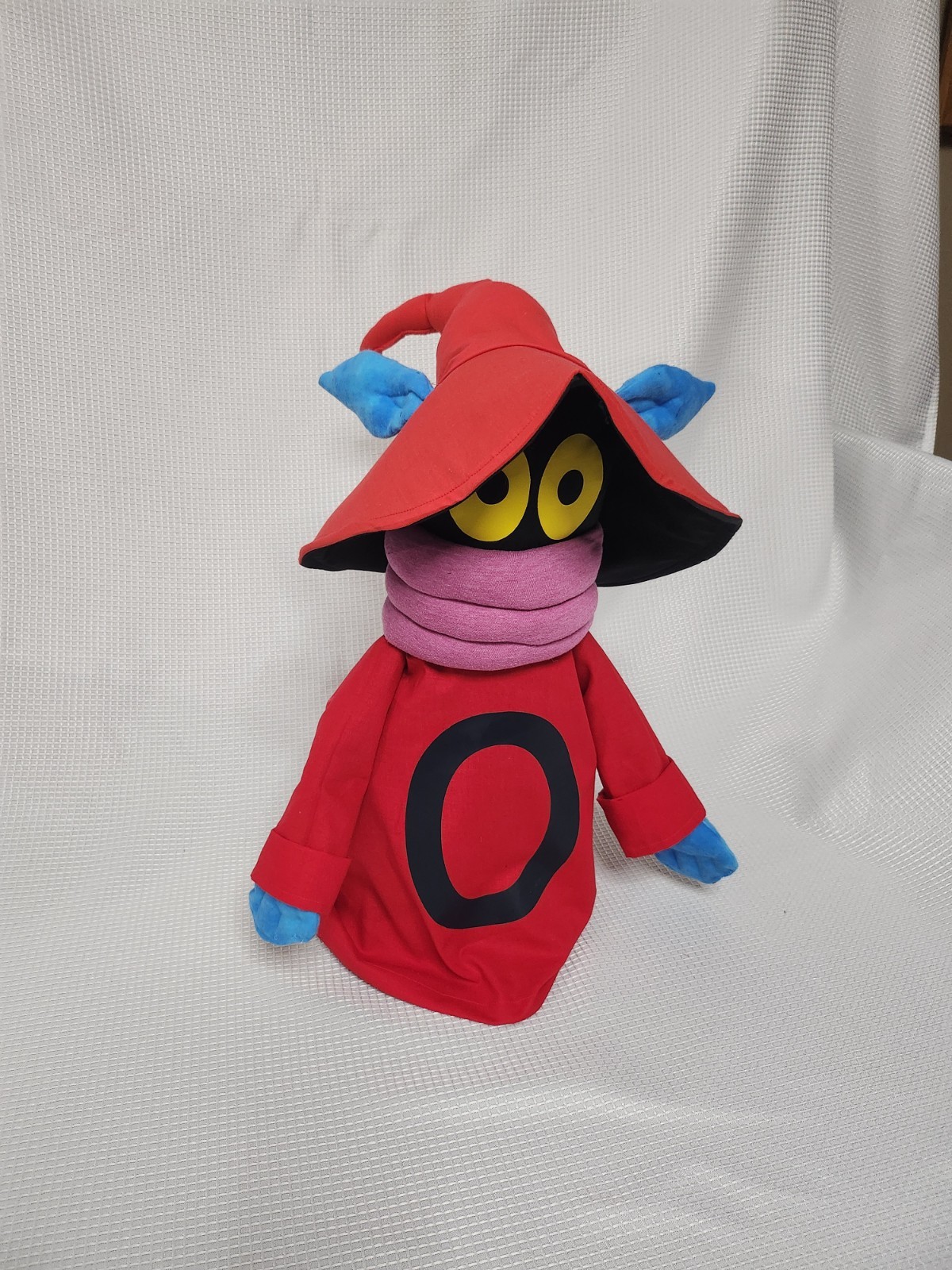 Handmade Wizard Plush Doll 24&Prime; Hooded Sorcerer Orko Motu Masters Of The Universe