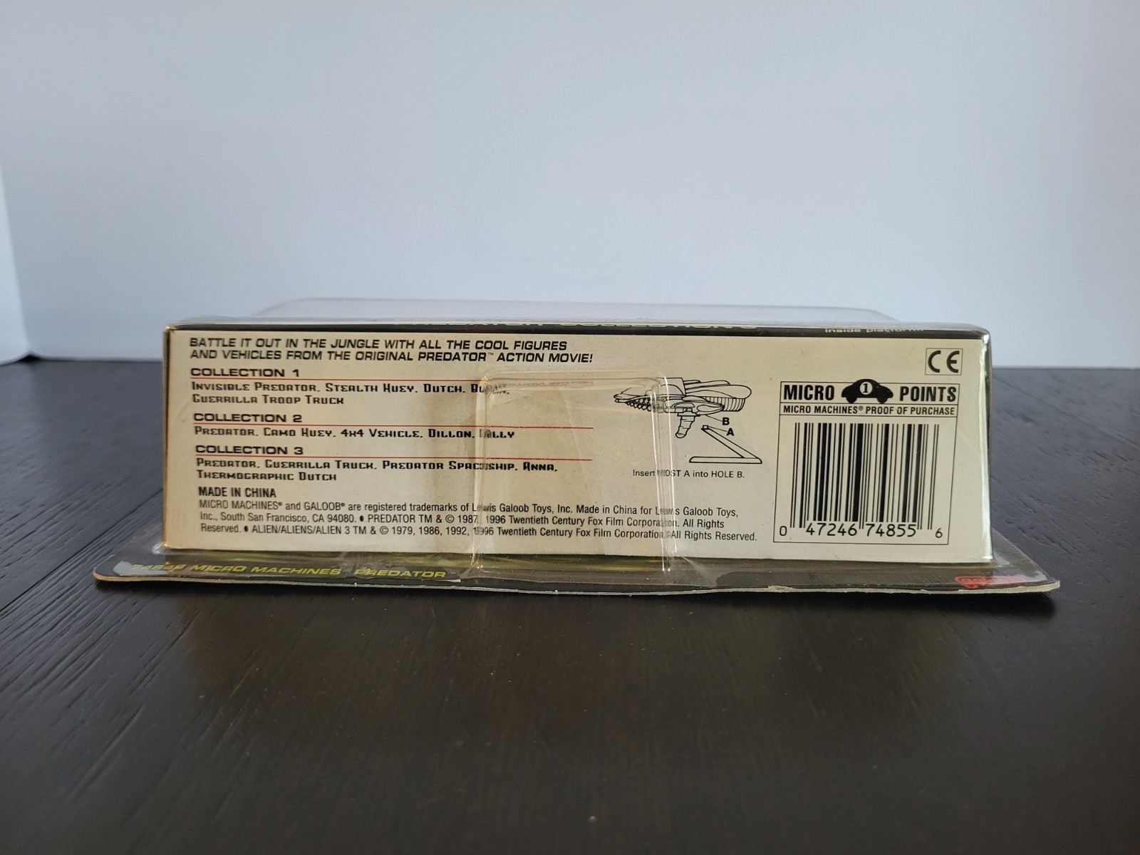 Predator Collection 3 1996 MICRO MACHINES Galoob MOC SEALED NEW