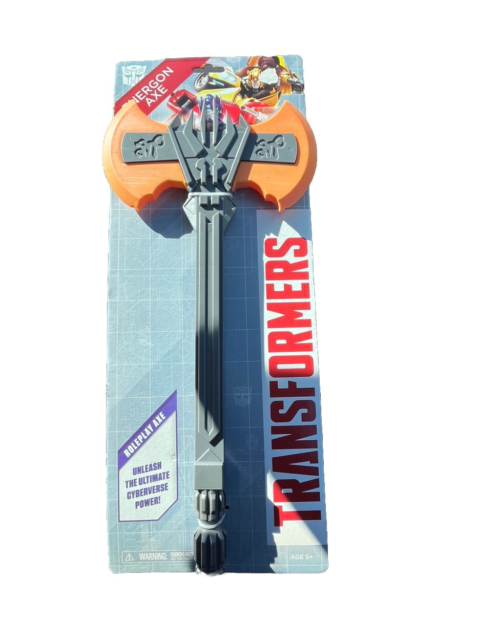Hasbro Transformers Energon Axe Sword Roleplay Weapon 18” Toy New