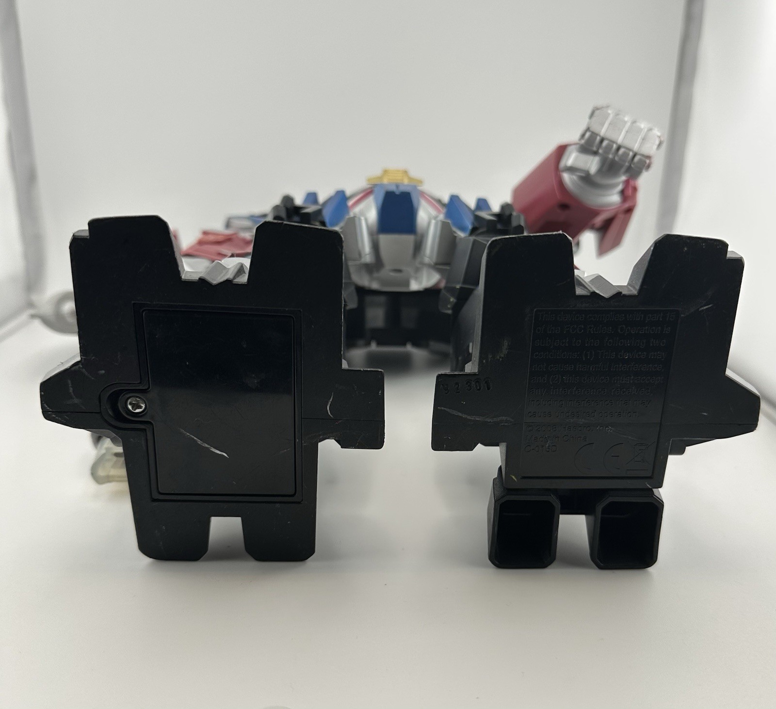 2008 Hasbro Transformers Mega Power Bots Lights Up & Talking 12&Prime; OPTIMUS PRIME