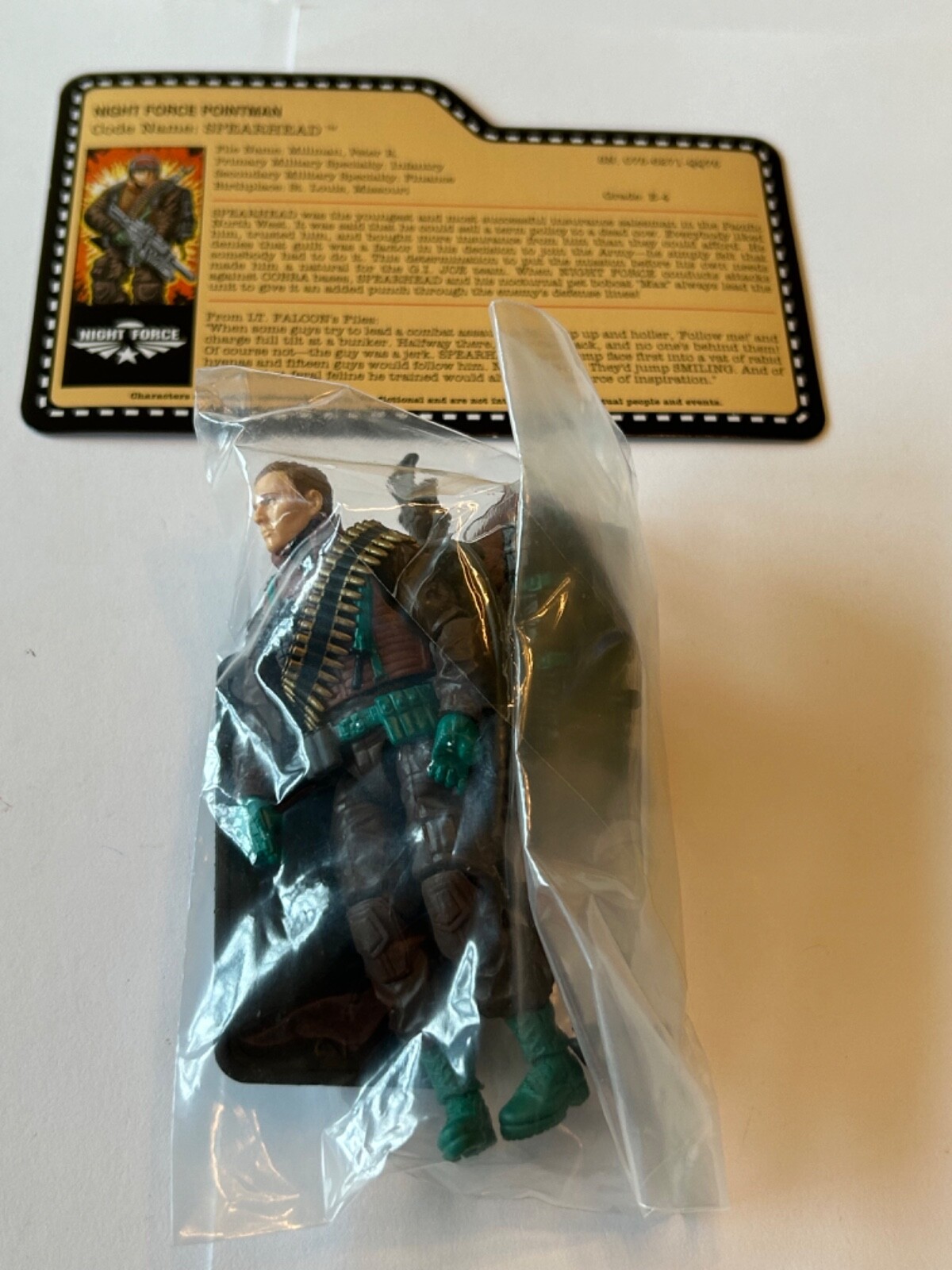 GI JOE ~ 2013 SPEARHEAD & MAX ~ NIGHT FORCE ~ NOCTURNAL FIRE convention