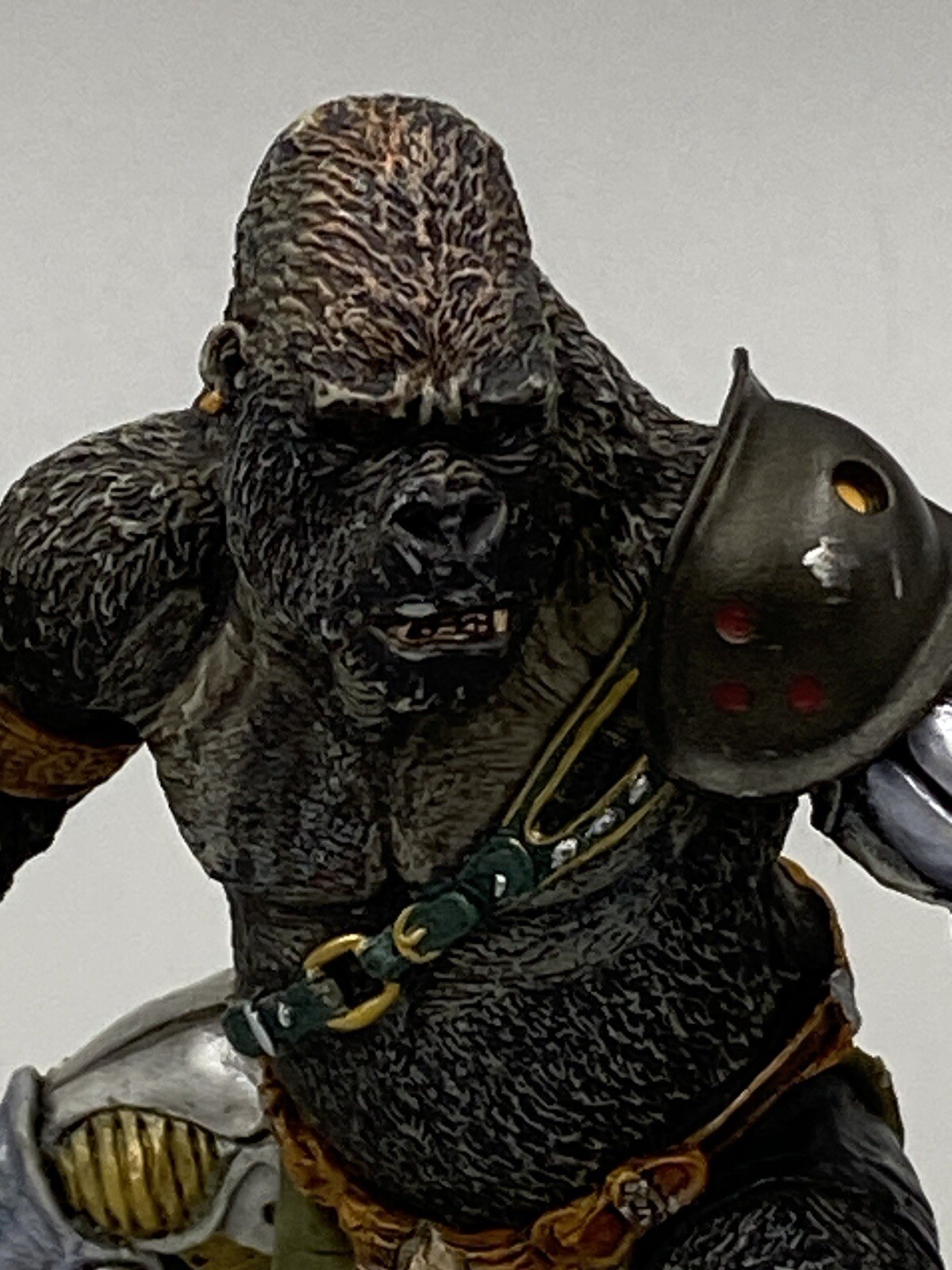 Papo 2011 Cyborg Gorilla Mutant Fantasy World Figure No Weapons 4&Prime;