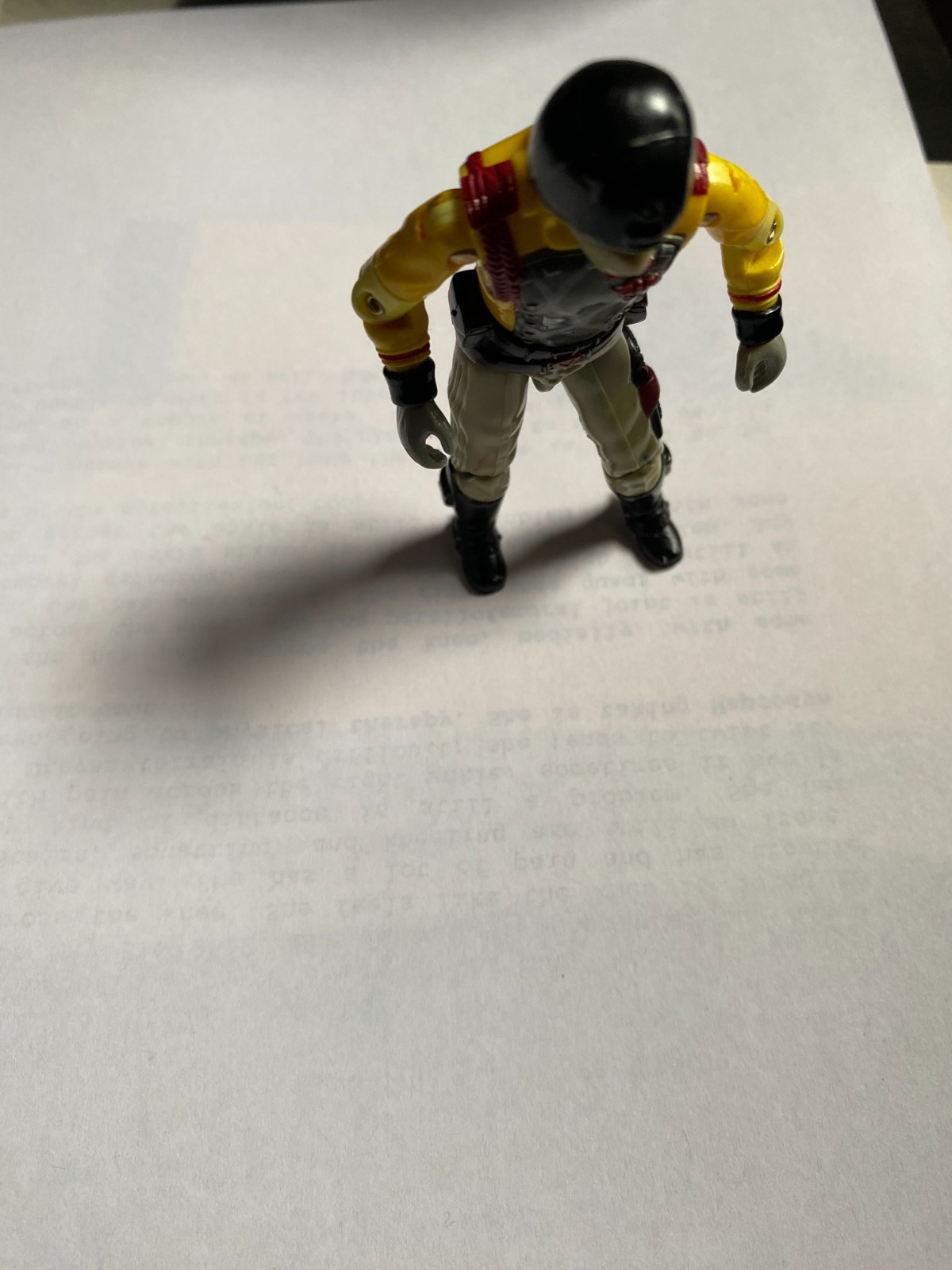1989 PYTHON CRIMSON GUARD (V2) Elite Trooper G.I. Joe 3 3/4 inch Figure D43