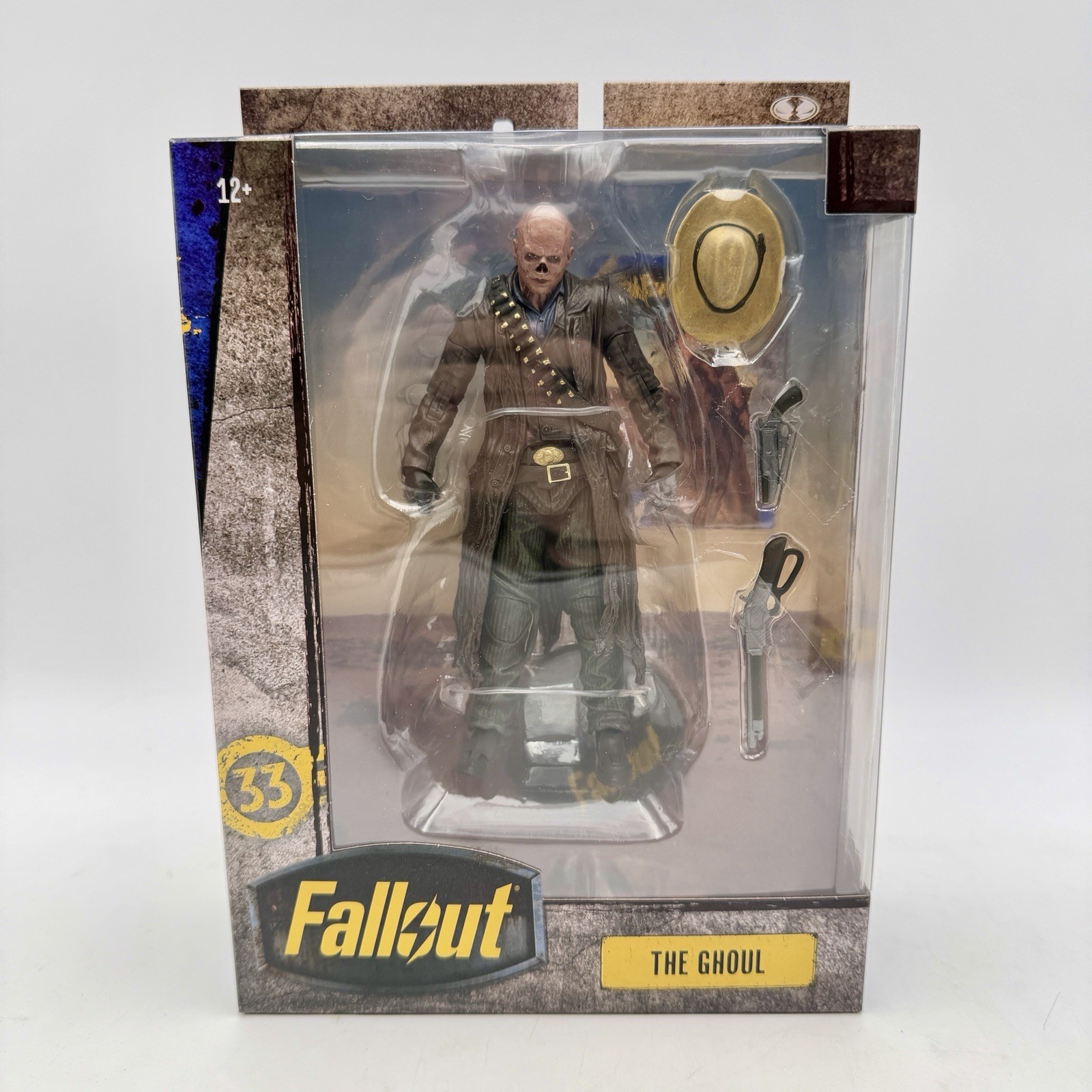 McFarlane Fallout 33 Netflix Figure Set: Cooper Howard The Ghoul Steph & Maximus
