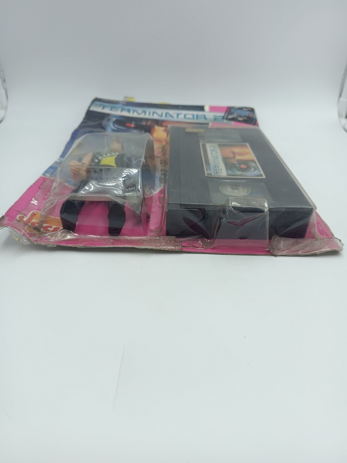 T-800 Terminator Blister + VHS Jocsa Complete Vintage 90 ´s Argentine Not Kenner