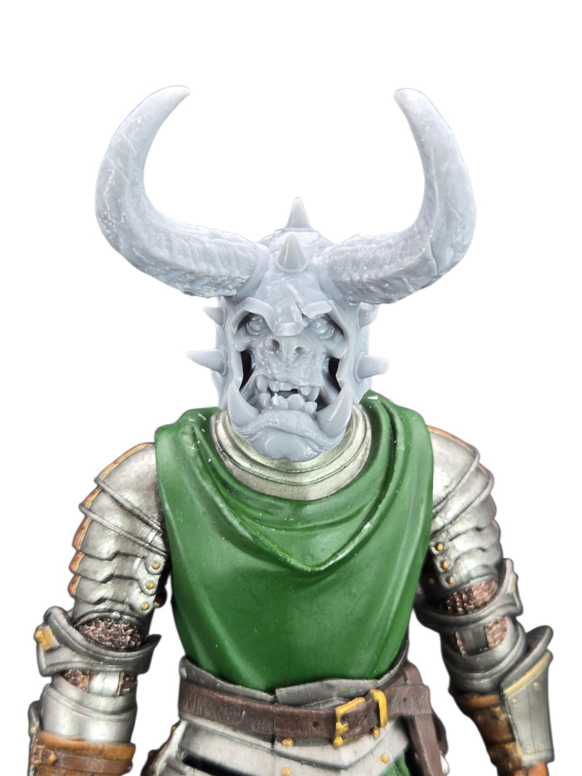 Custom 3d Printed Orc Spike (horns) sculpt For Mythic Legions 1/12 Scale