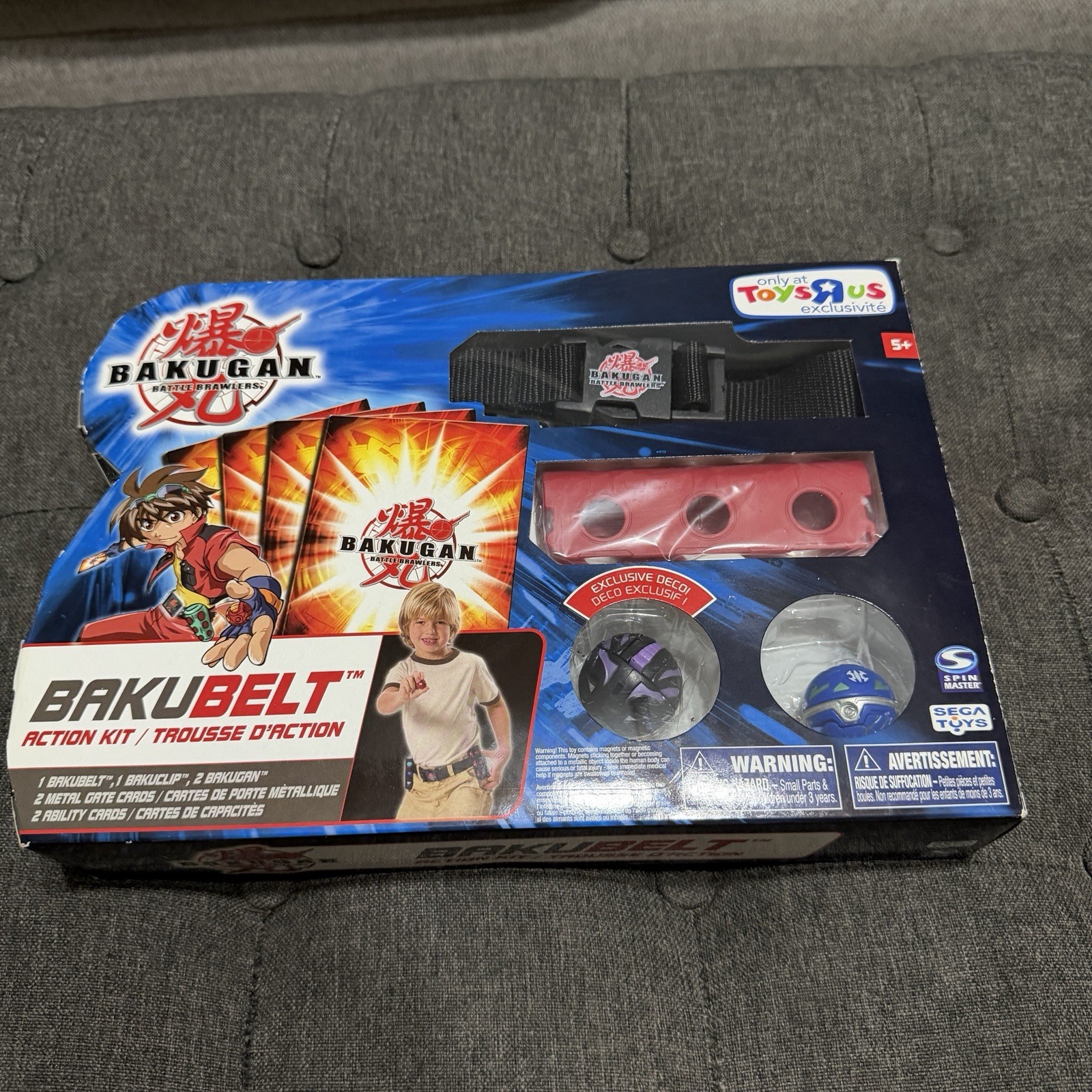 BAKUGAN BATTLE BRAWLERS NEW VESTROIA BAKUBELT BELT ACTION KIT TRU EXCLUSIVE NIB