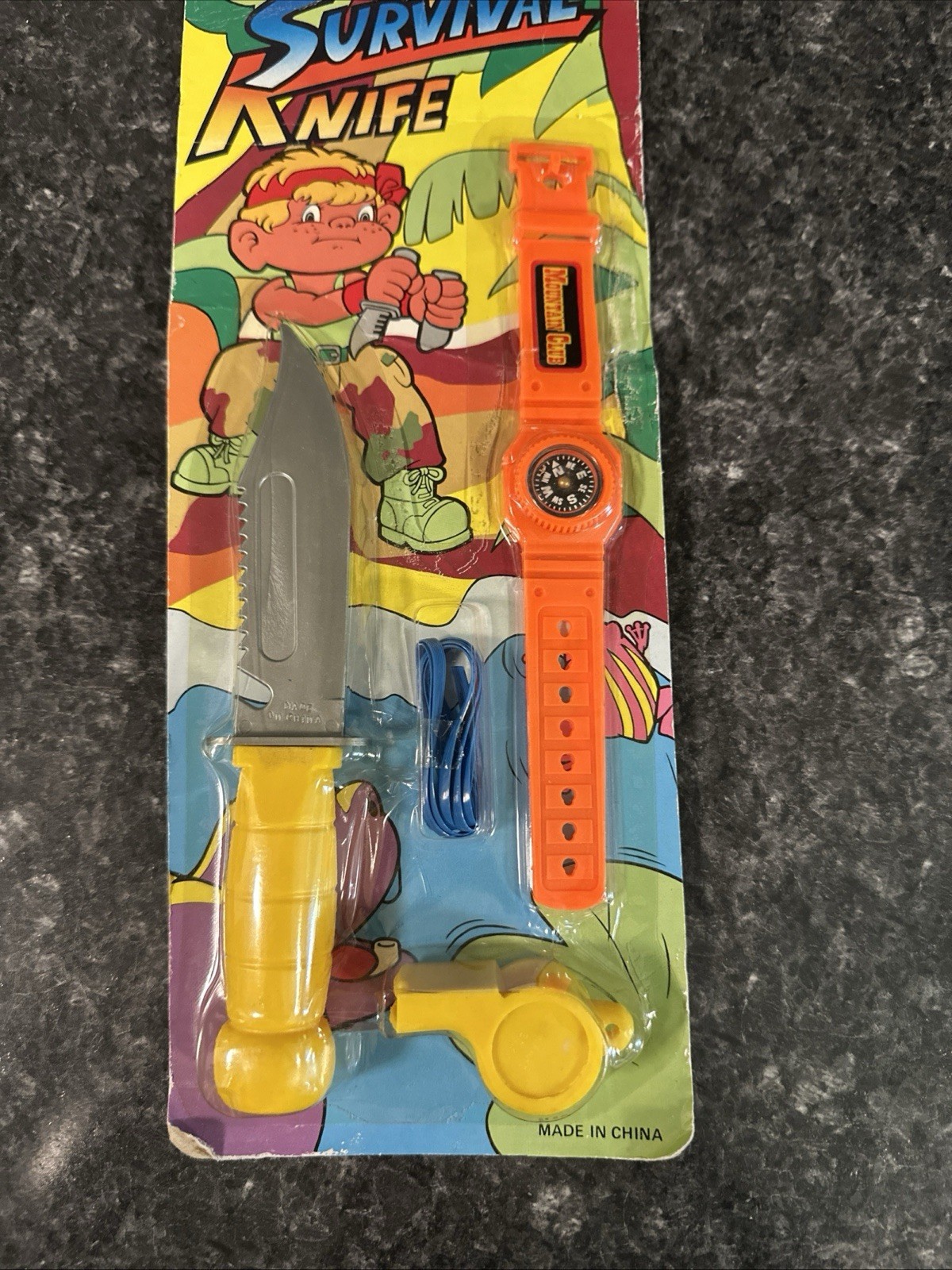 Vintage Survival Knife Toy Set Brand New