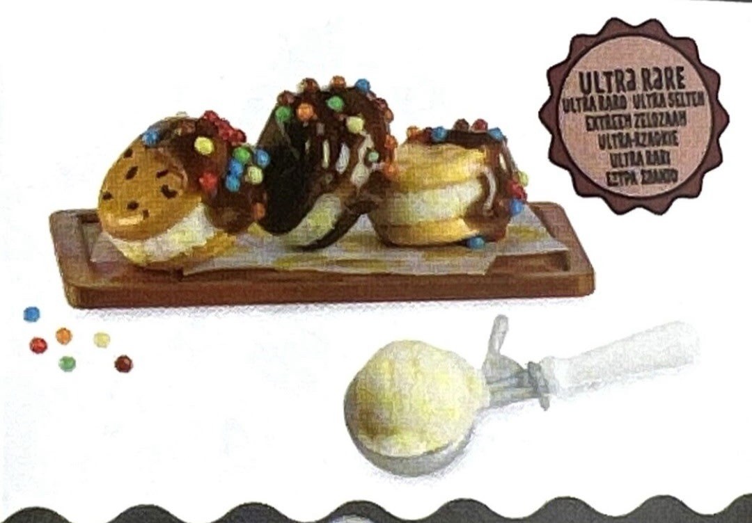 Miniverse, Cafe Series 3, Ultra Rare Ice Cream Sandwiches