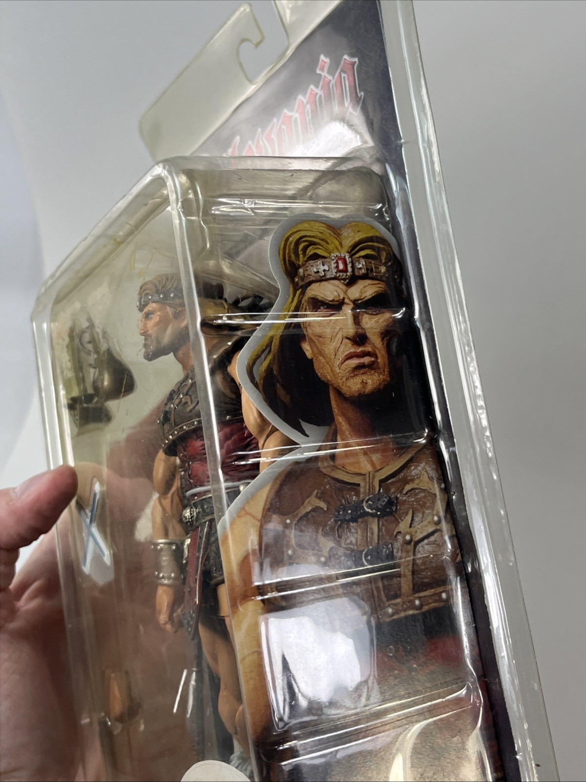 Neca Castlevania Simon 7&Prime; Action Figure 2008 Konami NIP Wear To Package Sealed