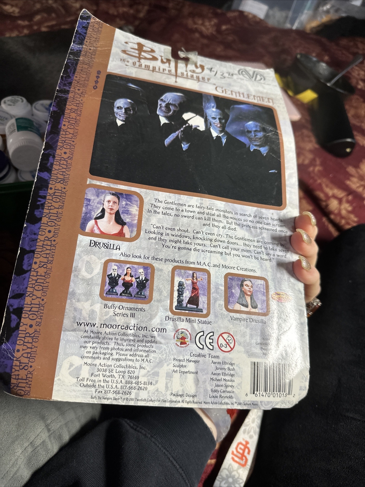 Buffy Vampire Slayer – The Gentlemen – Moore Action Collectibles 2001 NIB
