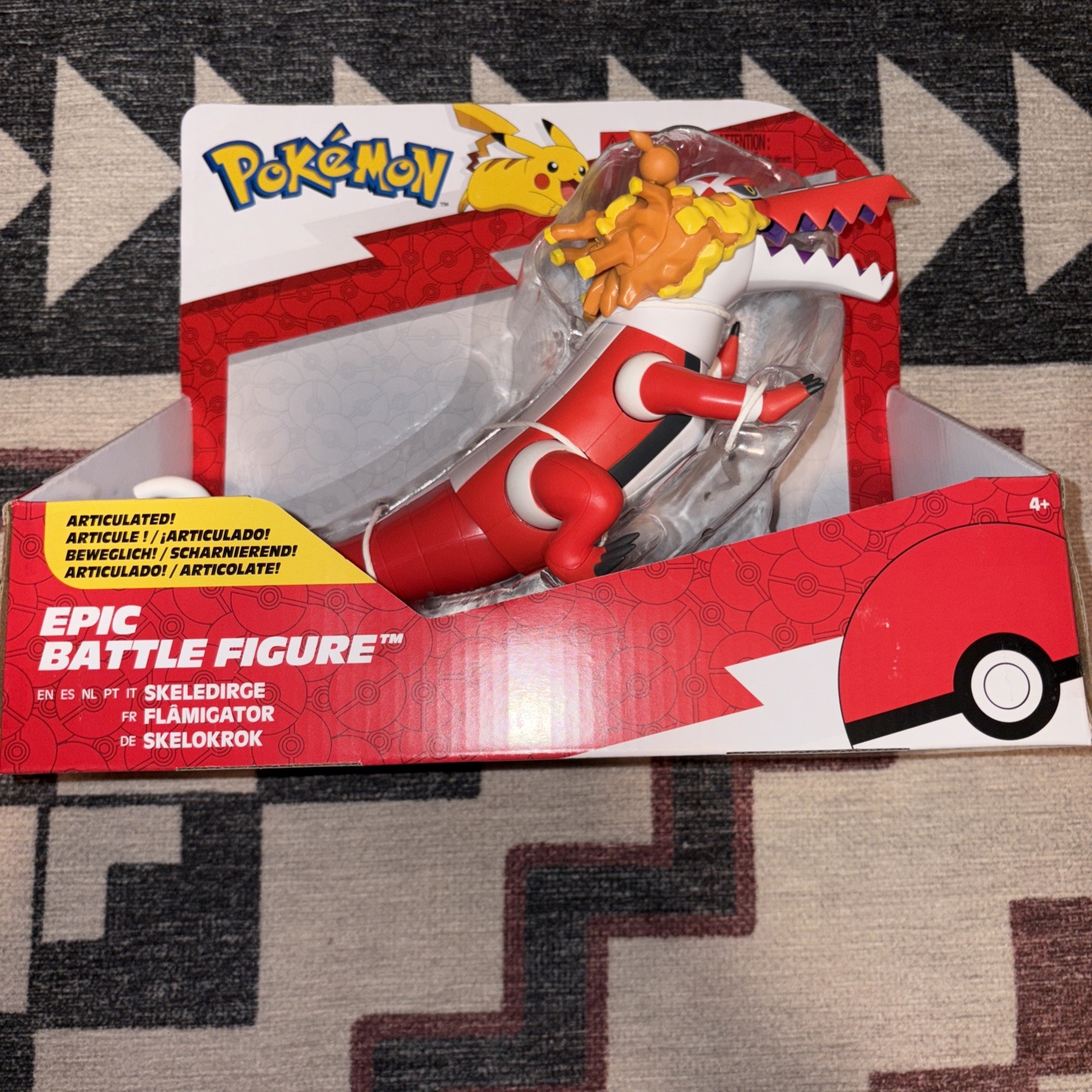 Pokemon Epic Battle Figure (Skeledirge) W8 Action Figures