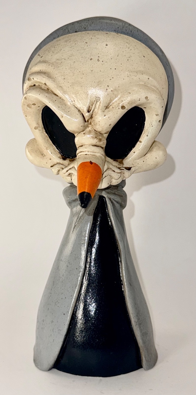9&Prime; Grieving Greeter Skelve by Kathy Olivas & Brandt Peters Signed Rare #7 of 30