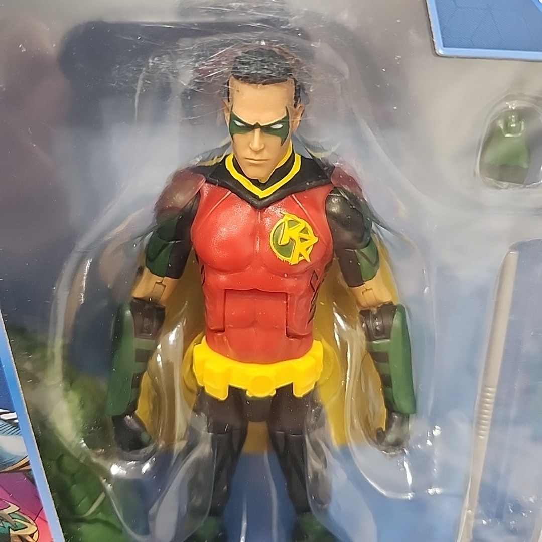 DC Multiverse Collect & Connect Killer Croc BAF Red Robin Batman And Katana Set