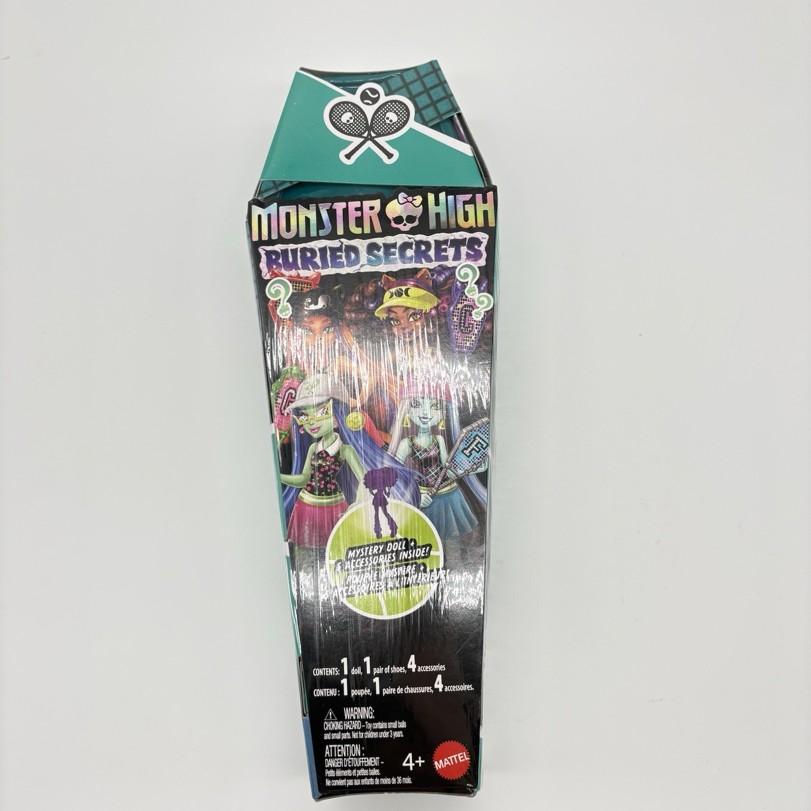 Monster High Buried Secrets MYSTERY – 11&Prime; Doll 1 Pair Of Shoes 4 Accessories NEW