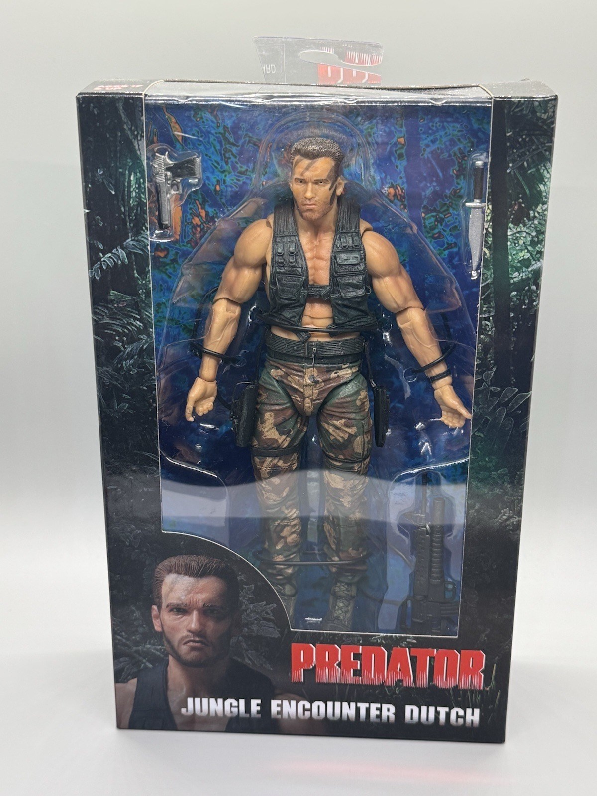 NECA Predator 30th Anniversary Jungle Encounter Dutch action figure