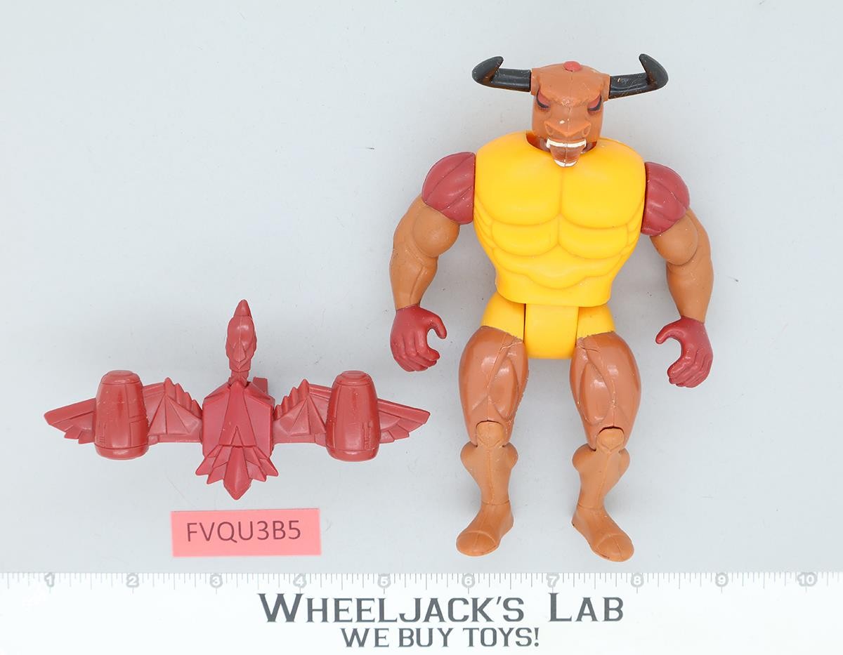 Mumbo Jumbo W/ Airshock 100% Complete Silverhawks 1986 Kenner Telepix Vintage