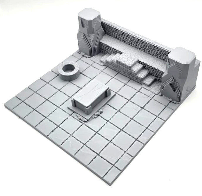 32mm Scale Tomb Balin LOTR diorama Table Top Gaming