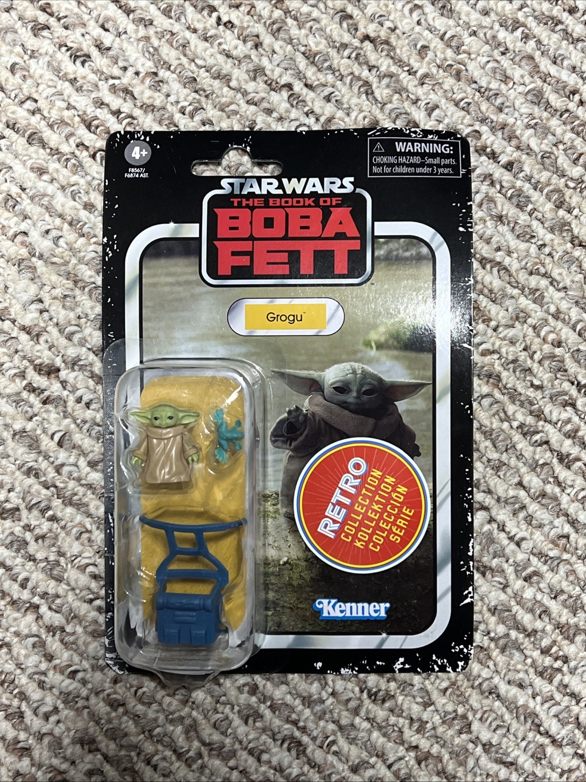 2023 Hasbro Star Wars Retro Collection The Book of Boba Fett Grogu Action Figure
