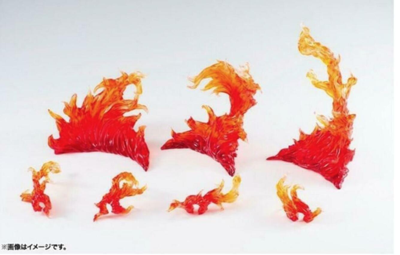 EFFECT BURNING FLAME Red D-Art Figma Kamen Rider gundam 1/12 figure hot toys