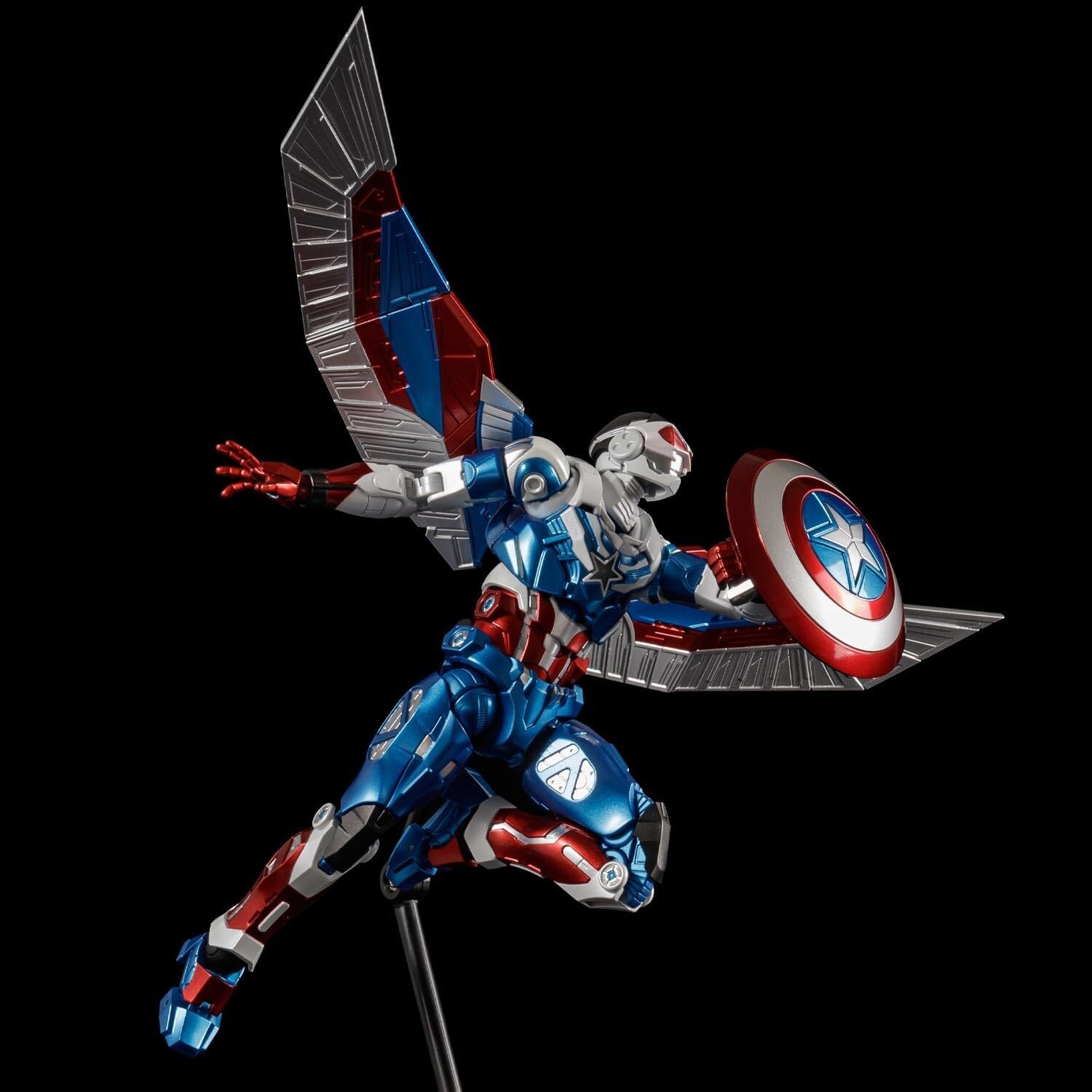 Sentinel Fighting Armor Captain America (Sam Wilson ver.) 165mm Action Figure