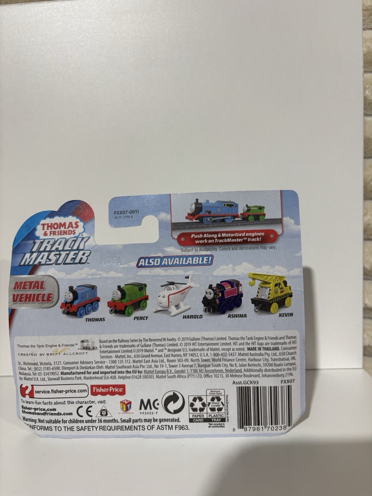 Thomas & Friends Track Master Kevin Push Along Metal Vehicle