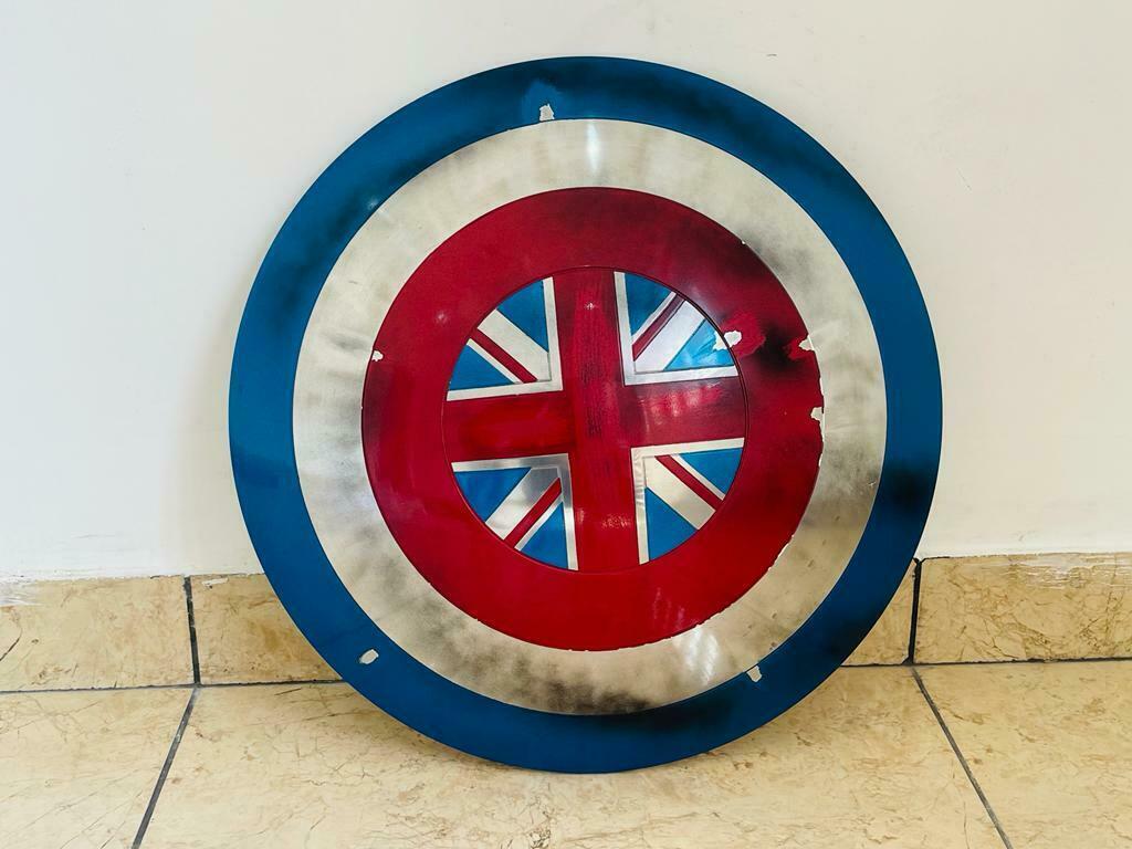 Marvel Damage Design 22 » Captain Carter Metal Prop Screen Replica Shield