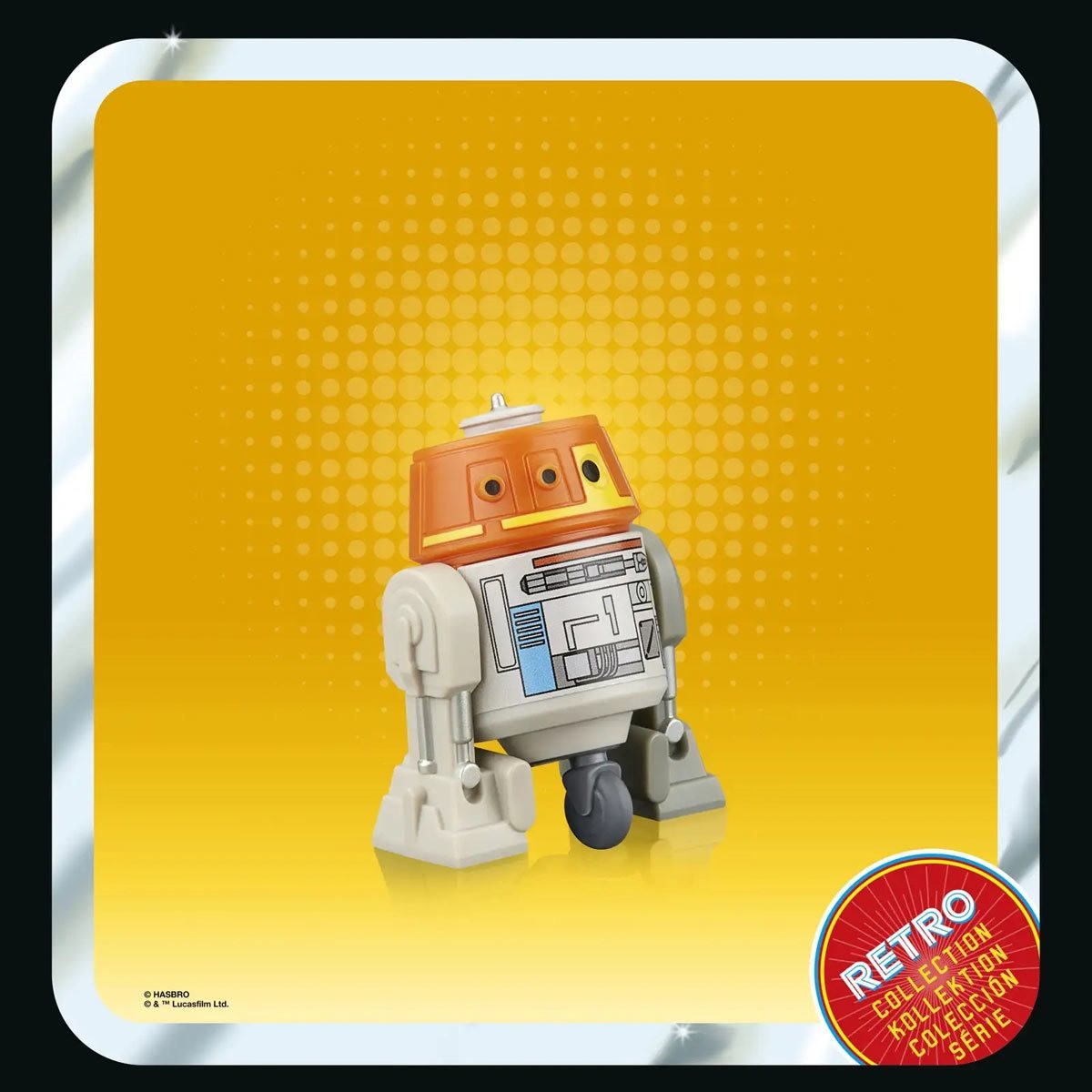 Star Wars The Retro Collection Chopper C1-10P 3 3/4-Inch Action Figure