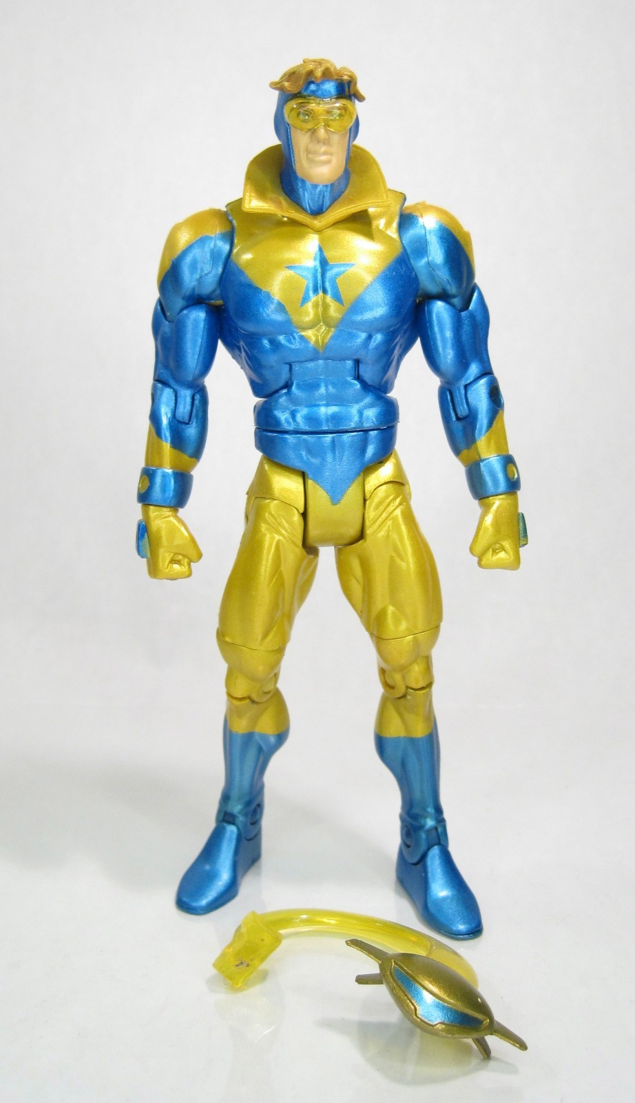 Mattel 2009 DC Universe Classics Wave 7 Booster Gold Classic 6.5&Prime; Figure Loose