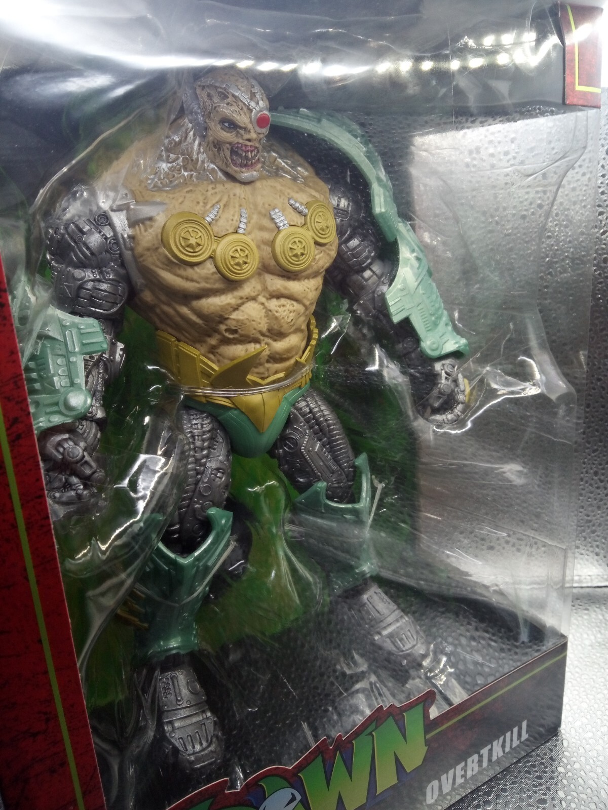 SPAWN OVERTKILL MEGAFIG 10&Prime; Action Figure McFARLANE TOYS 22 Moving Parts