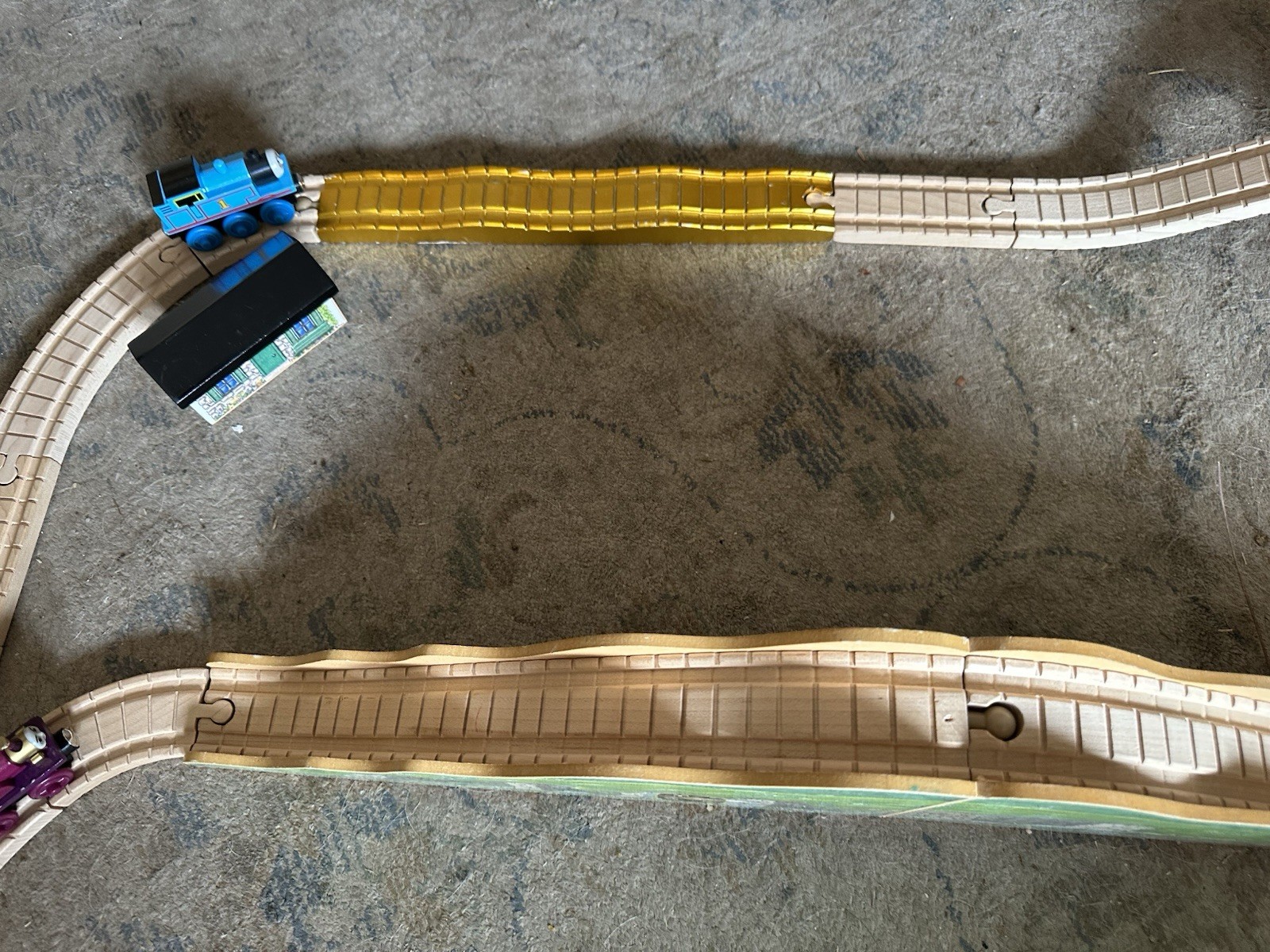 2001 Learning Curve Thomas Train Magic Railroad Muffle Mountain Set! VGUC!