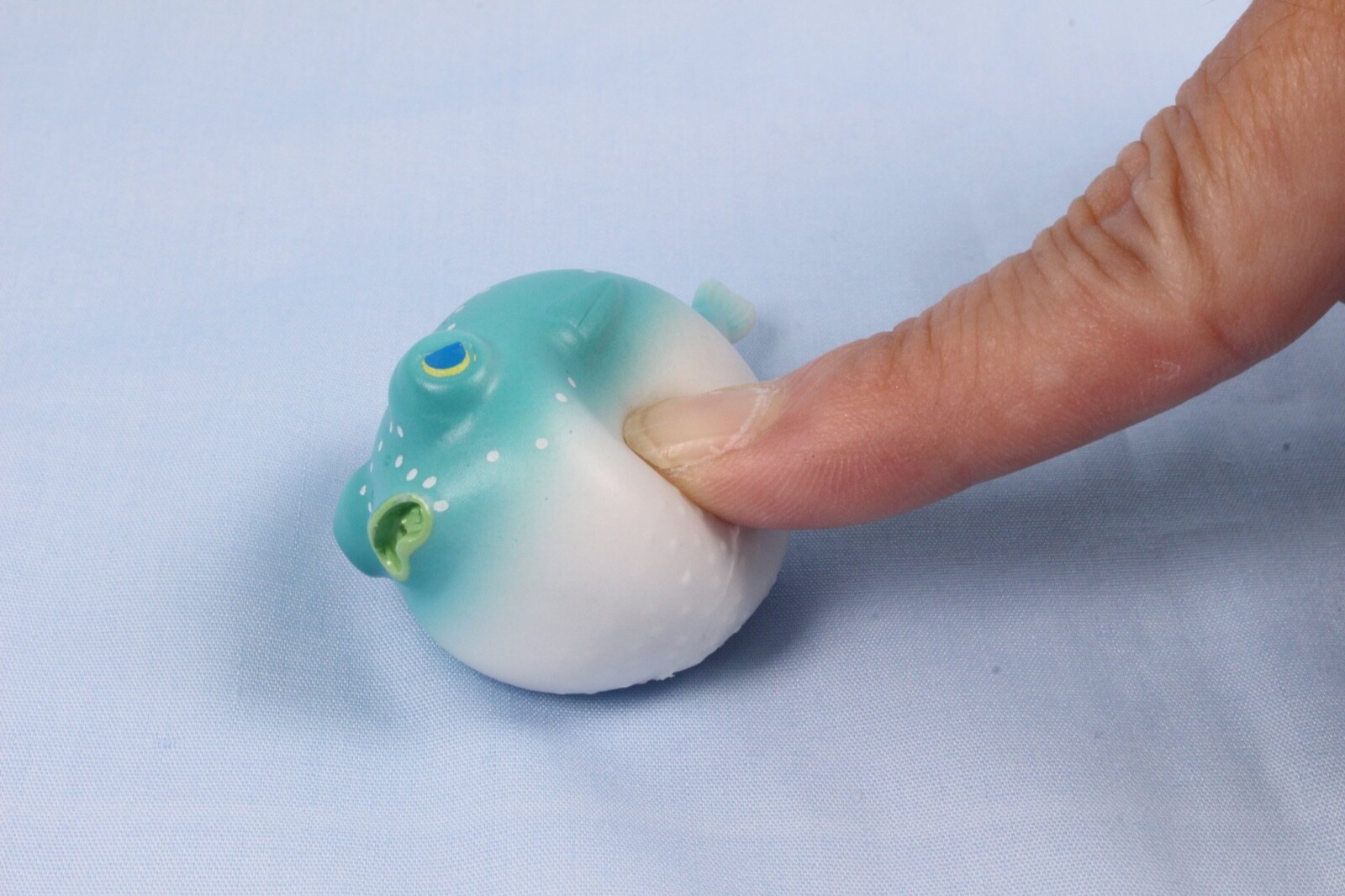 🐡 Funny Blowfish Squeezable Soft Vinyl Mascots J. Dream Gachapon (Complete)