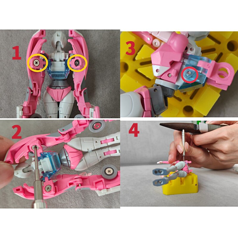 For NewAge H48 Arcee Model Injection Replace Backpack Upgrade Kit Accessories