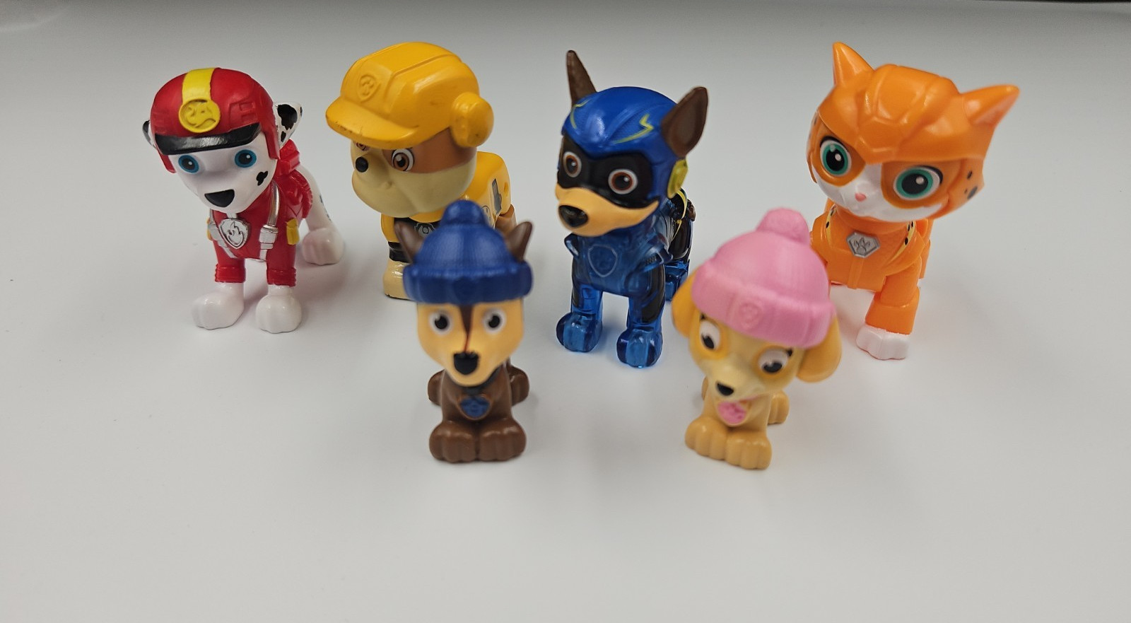 PAW Patrol Collectible Figures Mixed Lot of 6