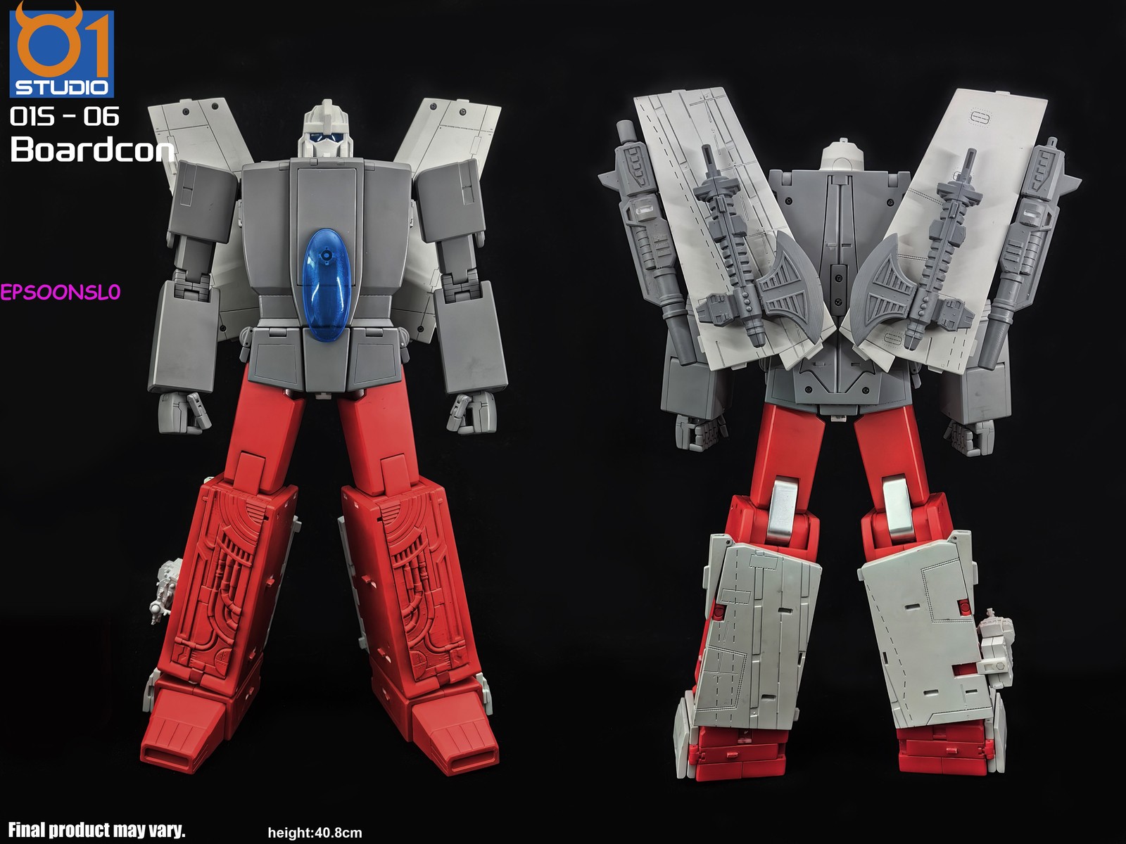 01-Studio 01S06 Boardcon Broadside Triple Changer Action Figure Toy BN Pre Order