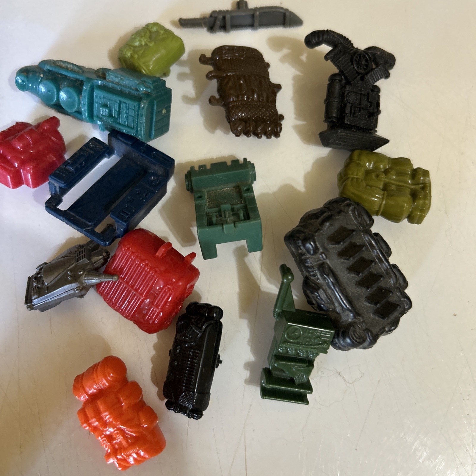 GI Joe Action Figure Accessories Launchers, Backpacks, And Weapons