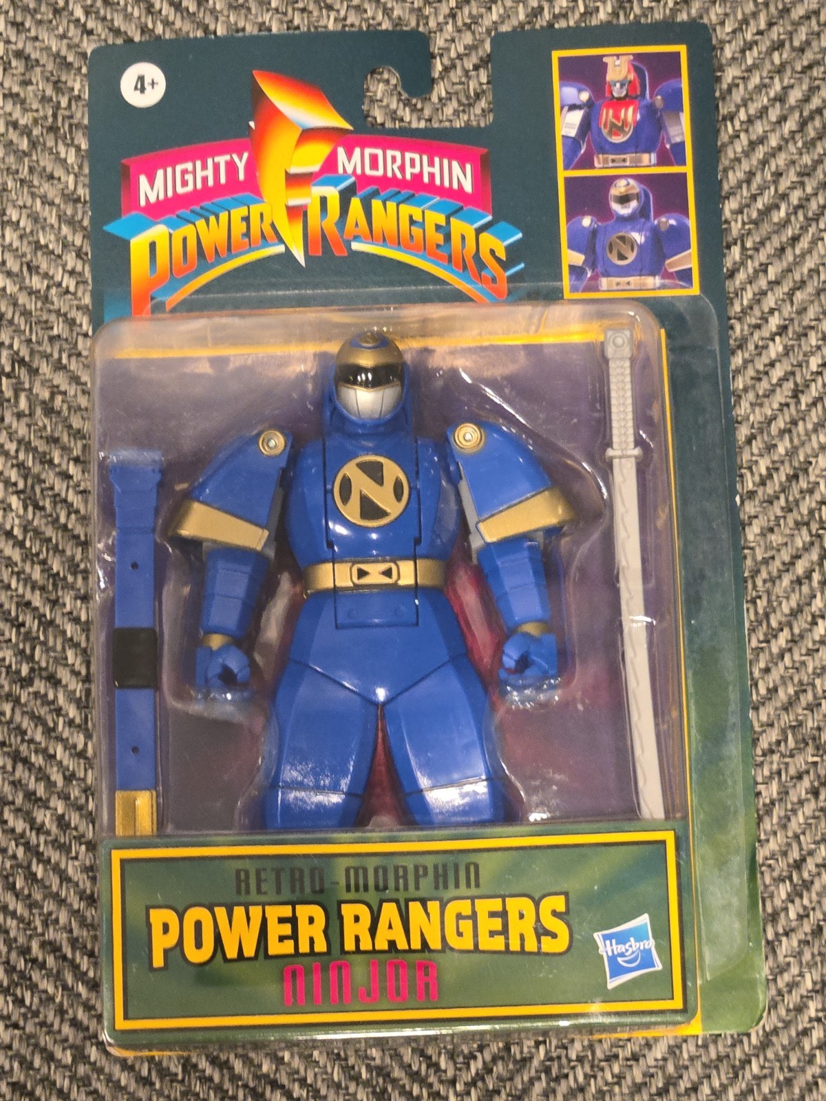 Hasbro Mighty Morphin Power Rangers Retro-Morphin Power Rangers Ninjor MMPR 2021