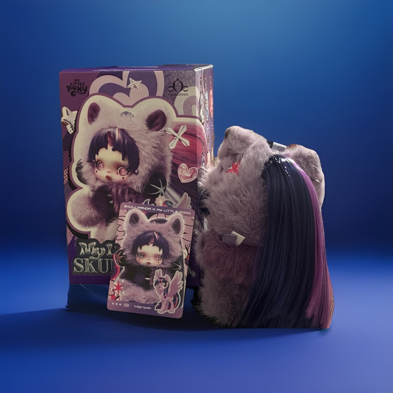 SkullPanda My Little Pony Blind Box Confirmed Twilight Sparkle Plush Pendant