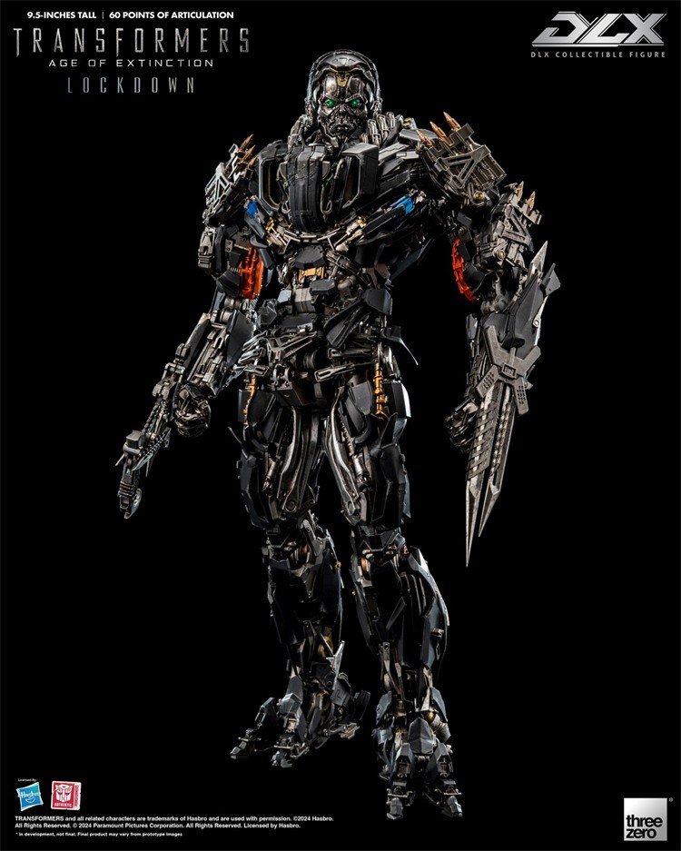 Threezero 3Z04710W0 Lockdown 24CM Action Figure Model Toys In Stock NEW