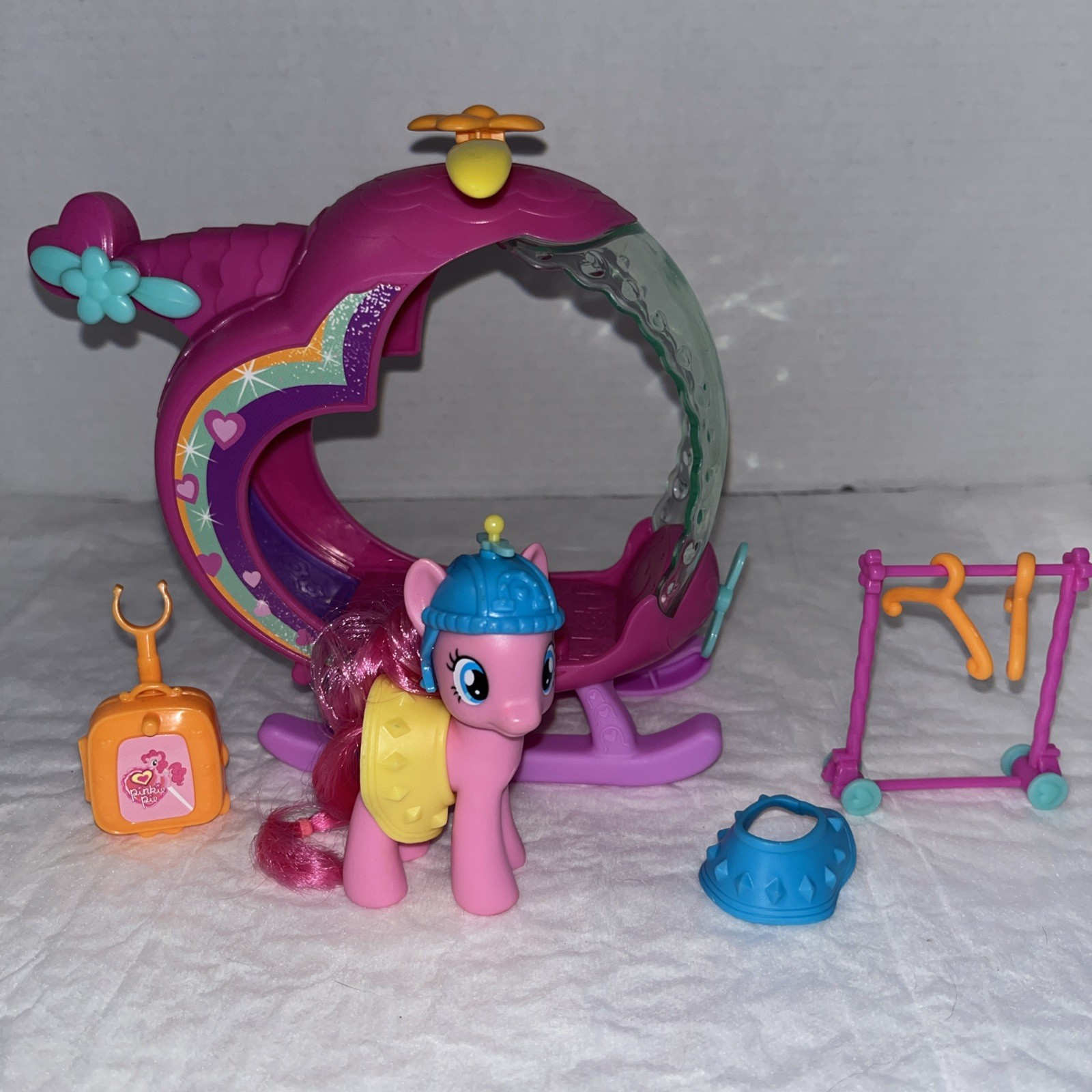 My Little Pony Pinkie Pie&rsquo;s Rainbow Helicopter Friendship is Magic G4 COMPLETE