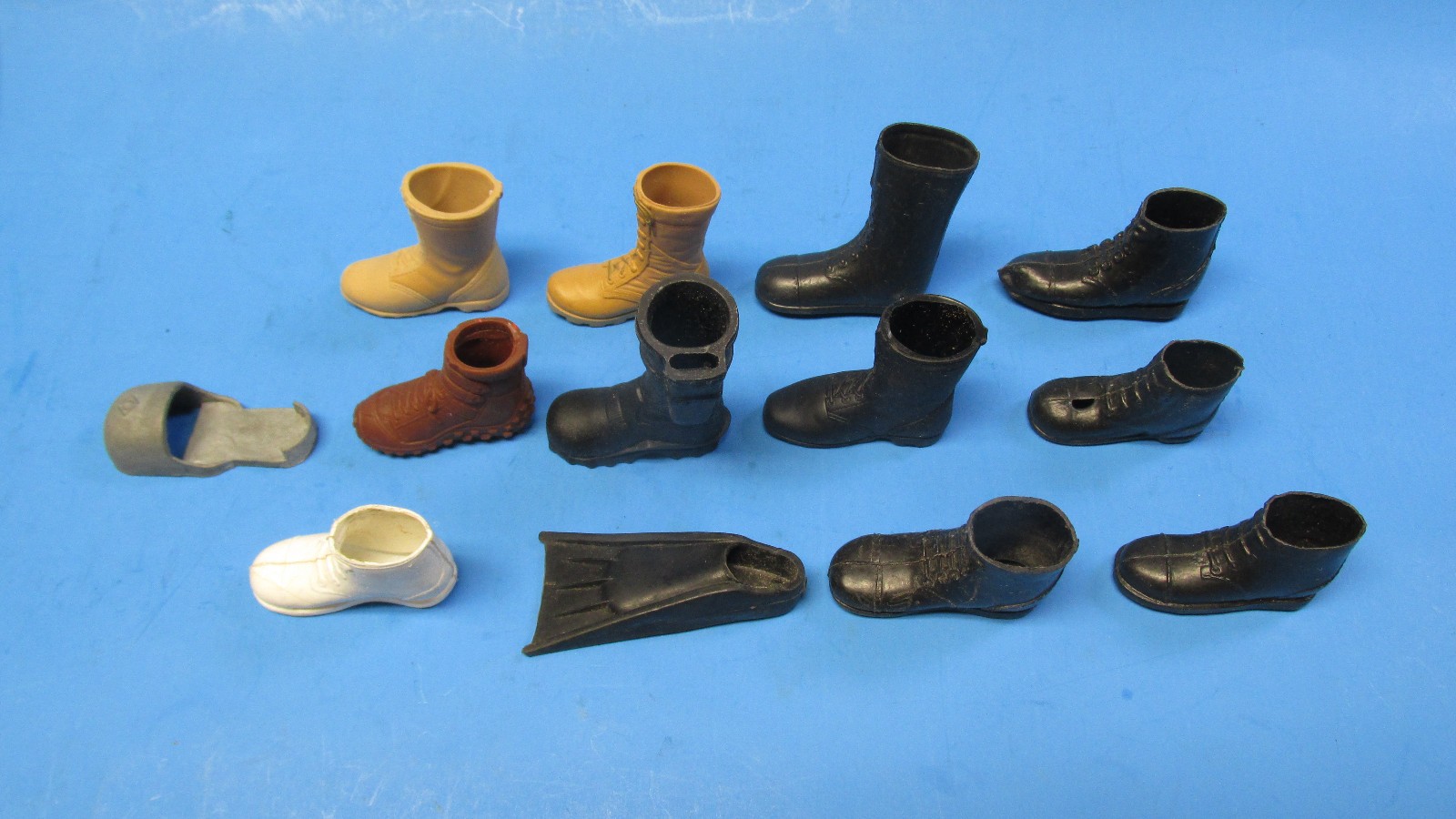 Vintage GI Joe 1964/Adventure Team & Others Shoes Boots Mismatched Lot