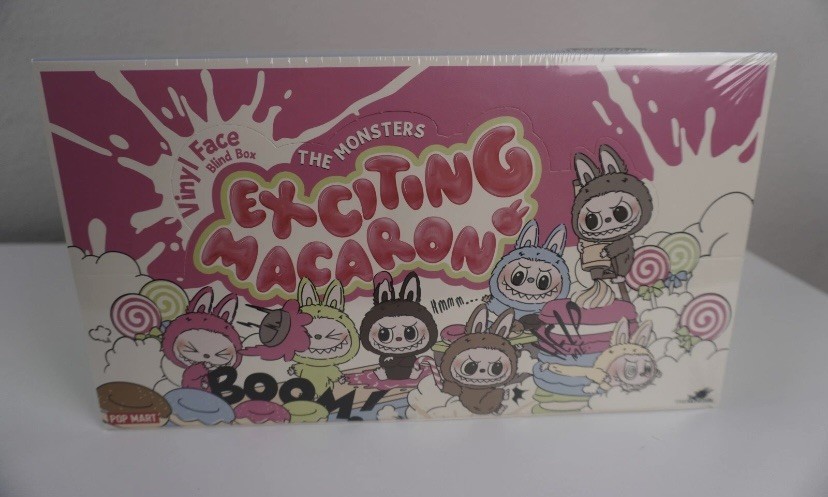 Authentic Labubu The Monsters Exciting Macaron Blind Box Complete Set of 6