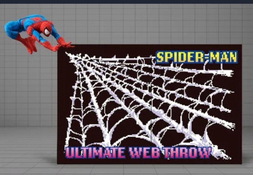 6&Prime; 1/12 Bendy Wire Spiderman Web Throw Marvel Legends Bendable Poseable ✅️ DESC.