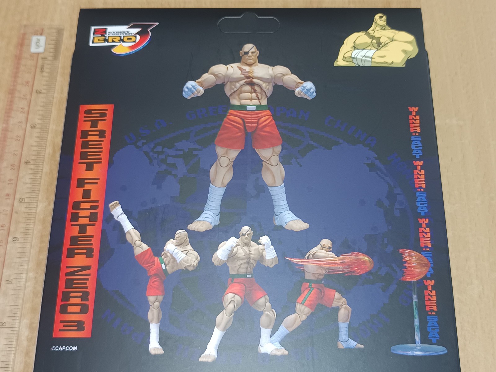 Storm Arena Street Fighter 3 Zero Alpha Sagat Special Exclusive 7.5&Prime; Figure 2026