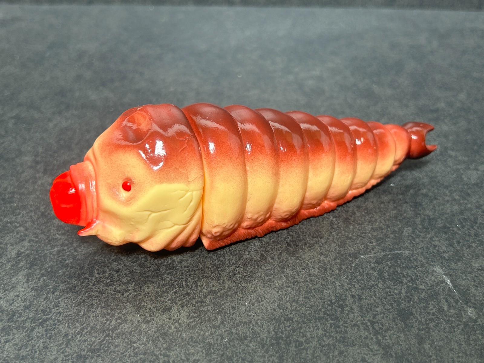 Marusan Mothra Larva Sofubi 6.3&Prime; Soft Vinyl Figure Godzilla 1998 w/ Header & Bag