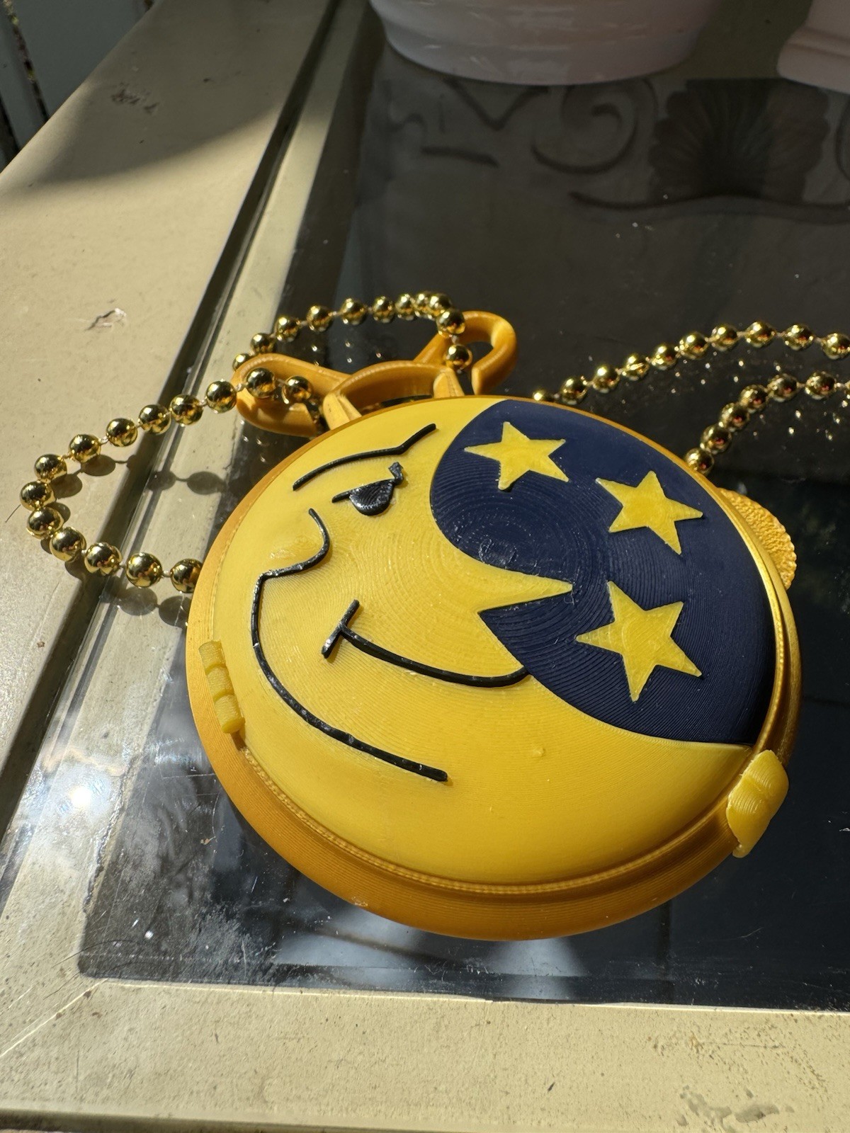 Shen Gong Wu! Lunar Locket! 3D Printed Replica 4 inches Wide w/ working Dial