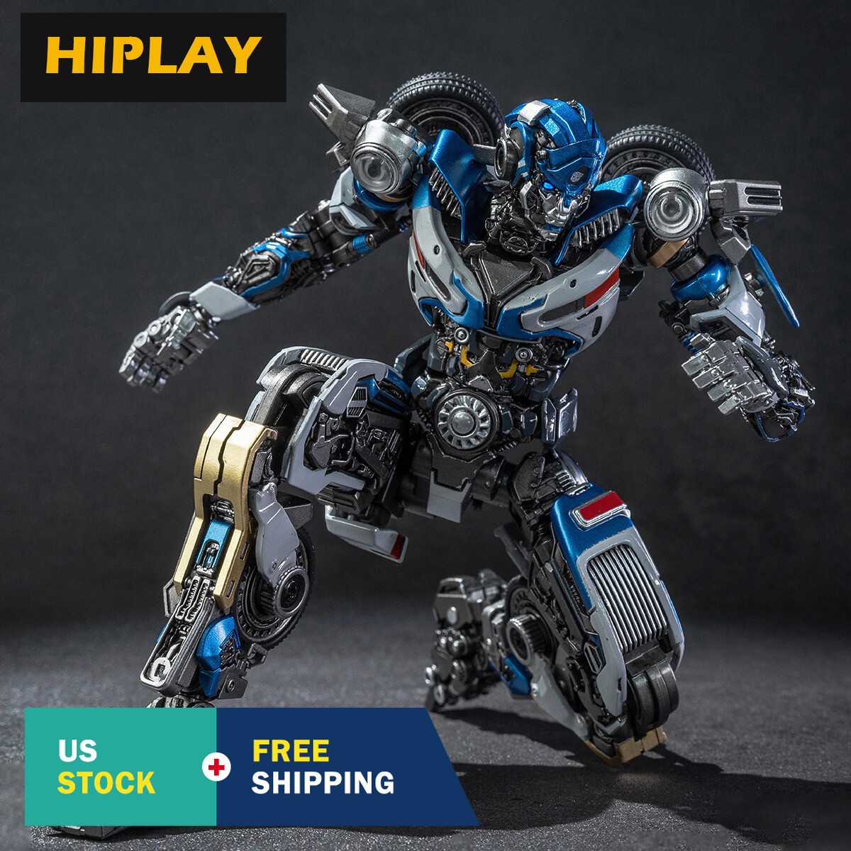 HIPLAY Yolopark Transformers : Rise of the Beasts – Mirage Model Kit Assembly
